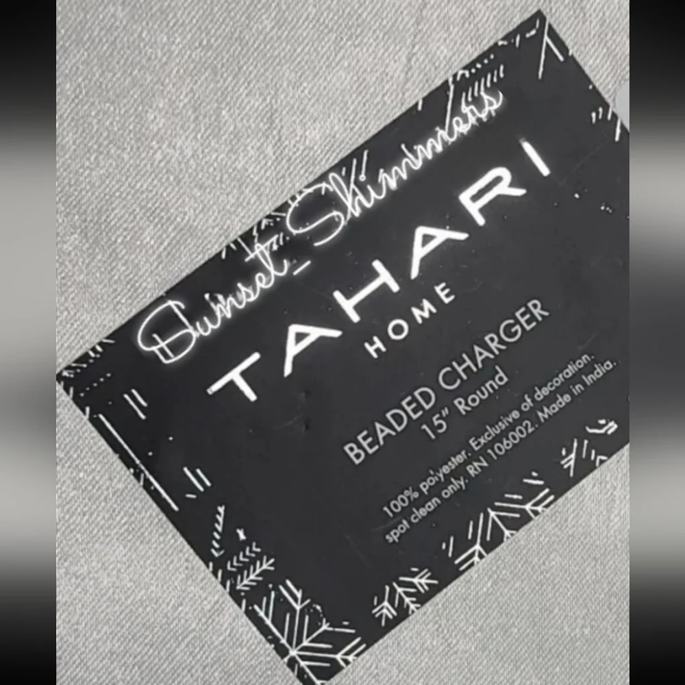 Tahari here we